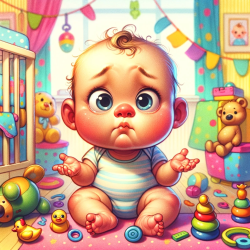 The Confused Baby (by DALL-E)