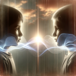 'The resonance of mutual trauma' by DALL-E.