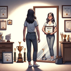 Image of Imposter Syndrome" by DALL-E