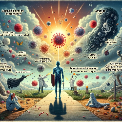 'Psychological trauma is like allergies' by DALL-E