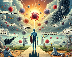 'Psychological trauma is like allergies' by DALL-E